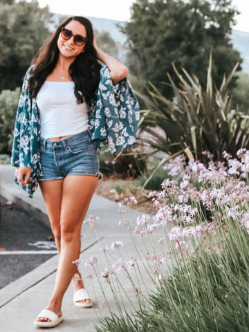 Ruffles Sleeves Cropped Jacket